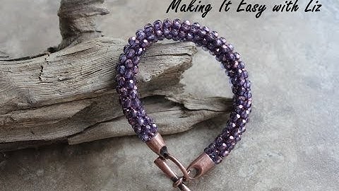 Beaded Kumihimo-How-to Around A Core (Experienced)