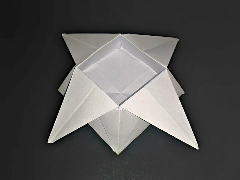 Origami Kutu Yapımı (Yıldız Şeklinde)