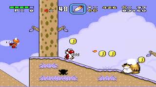 Super Yoshi Land The Rescue Mission - Icy Skies