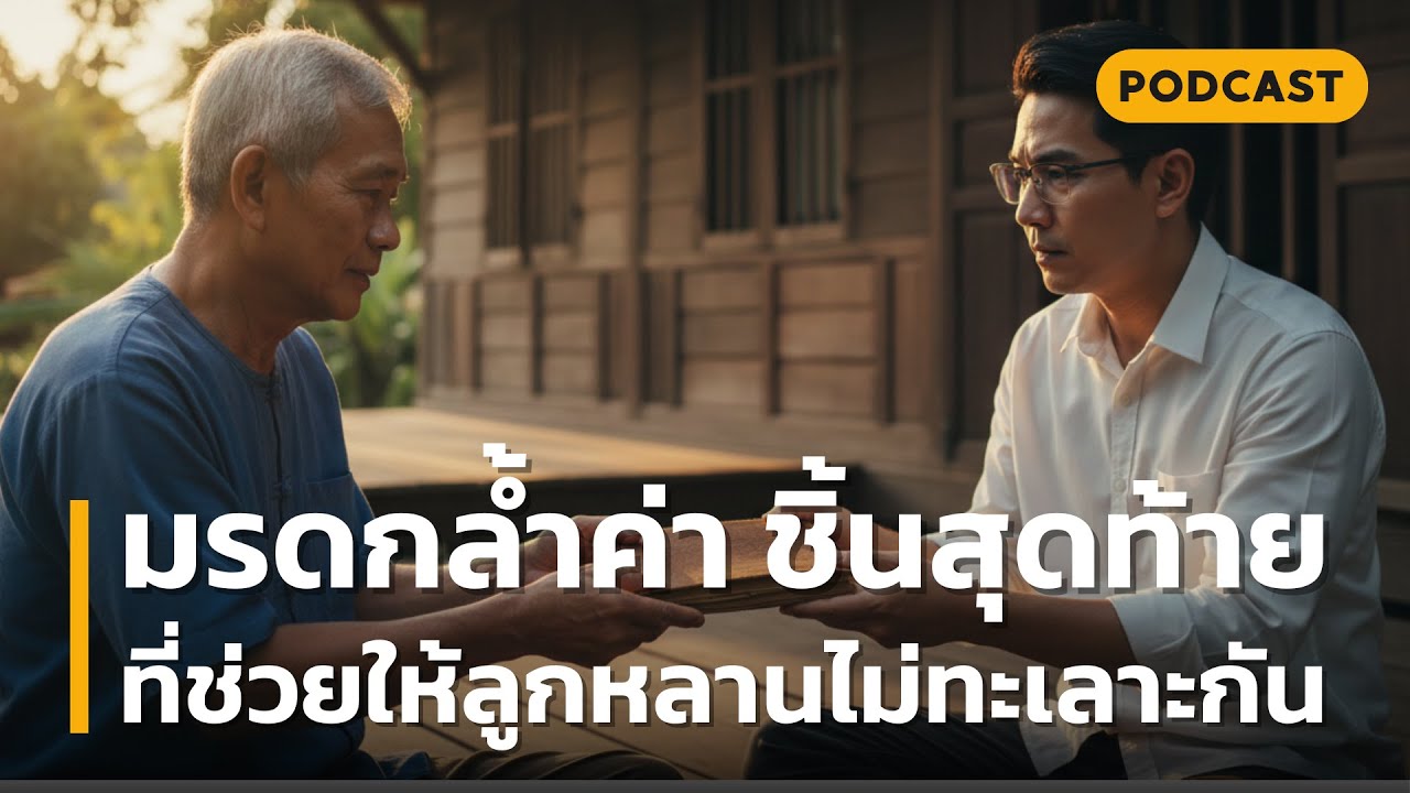 มรดกล้ำค่า ชิ้นสุดท้าย ที่ช่วยให้ลูกหลานไม่ทะเลาะกัน | เตรียมตัวอย่างไร ให้ลูกหลานสบายใจที่สุด