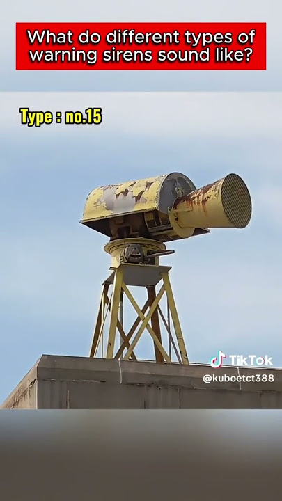 Tornado Sirens getting tested part: 15