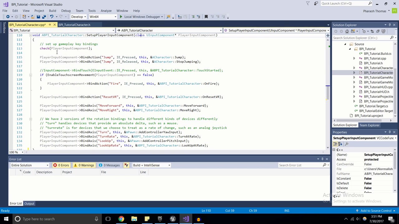 Unreal Engine C++ Training Series - BlueprintImplementableEvent - YouTube