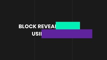 Block Reveal Effect | HTML & CSS  2019