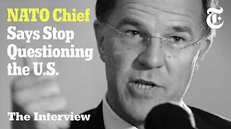 NATO's Chief Explains Why He's a Trump Fan | The Interview