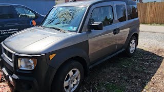 New to us, a 2005 Honda Element