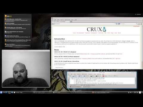 Crux Linux 3.0 First Impressions