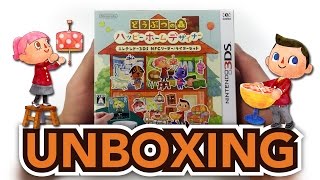 Animal Crossing Happy home Designer NFC READER/WRITER Bundle (Japan import) (3DS) Unboxing!!