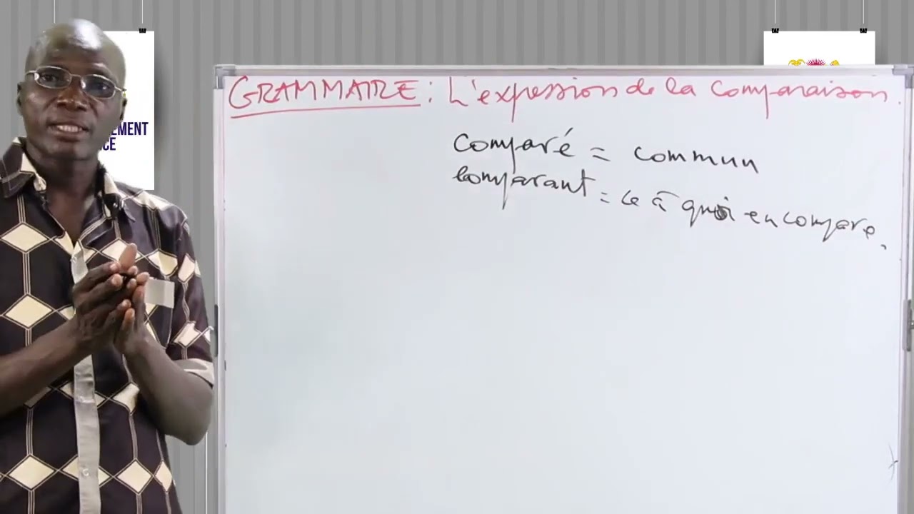 Leçon 213 GRAMMAIRE L'EXPRESSION DE LA COMPARAISON