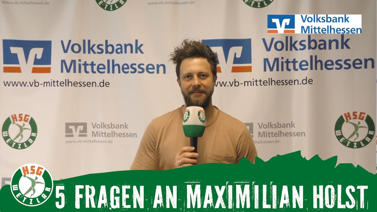 5 Fragen vor dem Spiel gegen die Füchse Berlin an Maximilian Holst!