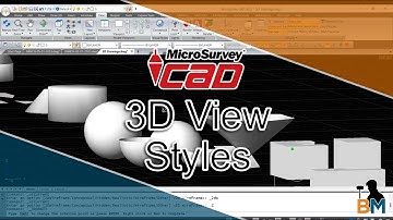 MicroSurvey MSCAD How To: 3D View Styles | Bench Mark