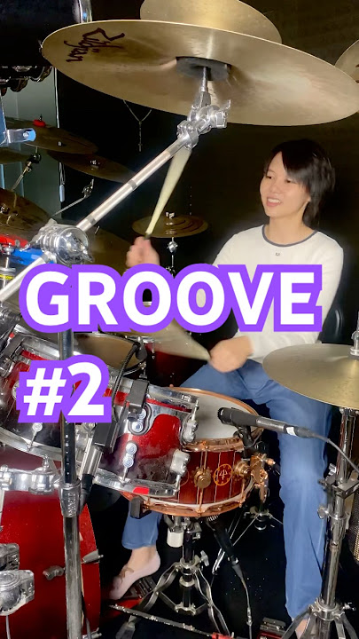 Groove 2 #KalonicaNicx #drummer #femaledrummer #drummergirl #drumgroove #drumbeat