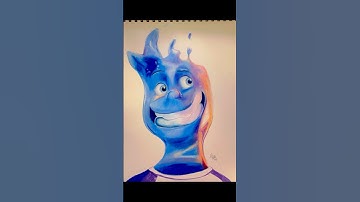 Wait for it 🤍Wade Ripple from #elemental #drawing