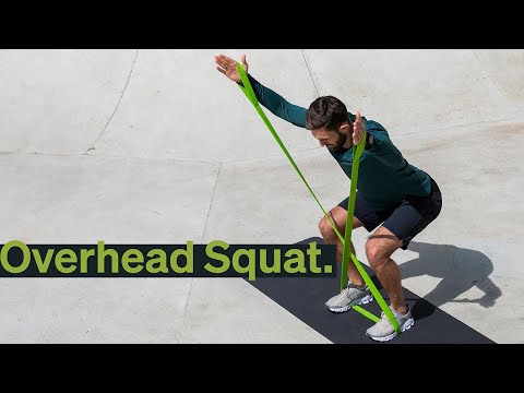 Strength training for runners | Overhead squat | BLACKROLL®