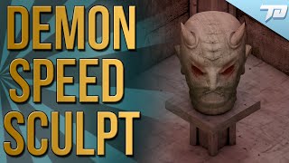 Demon Statue Speed Sculpt | Zbrush, Cinema 4D, Photoshop