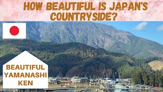 HOW BEAUTIFUL IS JAPAN'S COUNTRYSIDE? YAMANASHI-KEN JAPAN