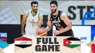Iraq v Jordan | Full Basketball Game | FIBA Basketball World Cup 2027 Asian Qualifiers