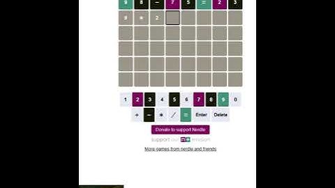 Maths Wordle! Nerdle puzzle for 9 Apr 23