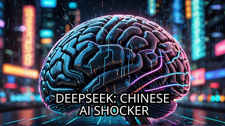 28012025 DeepSeek  The Chinese AI Shocker