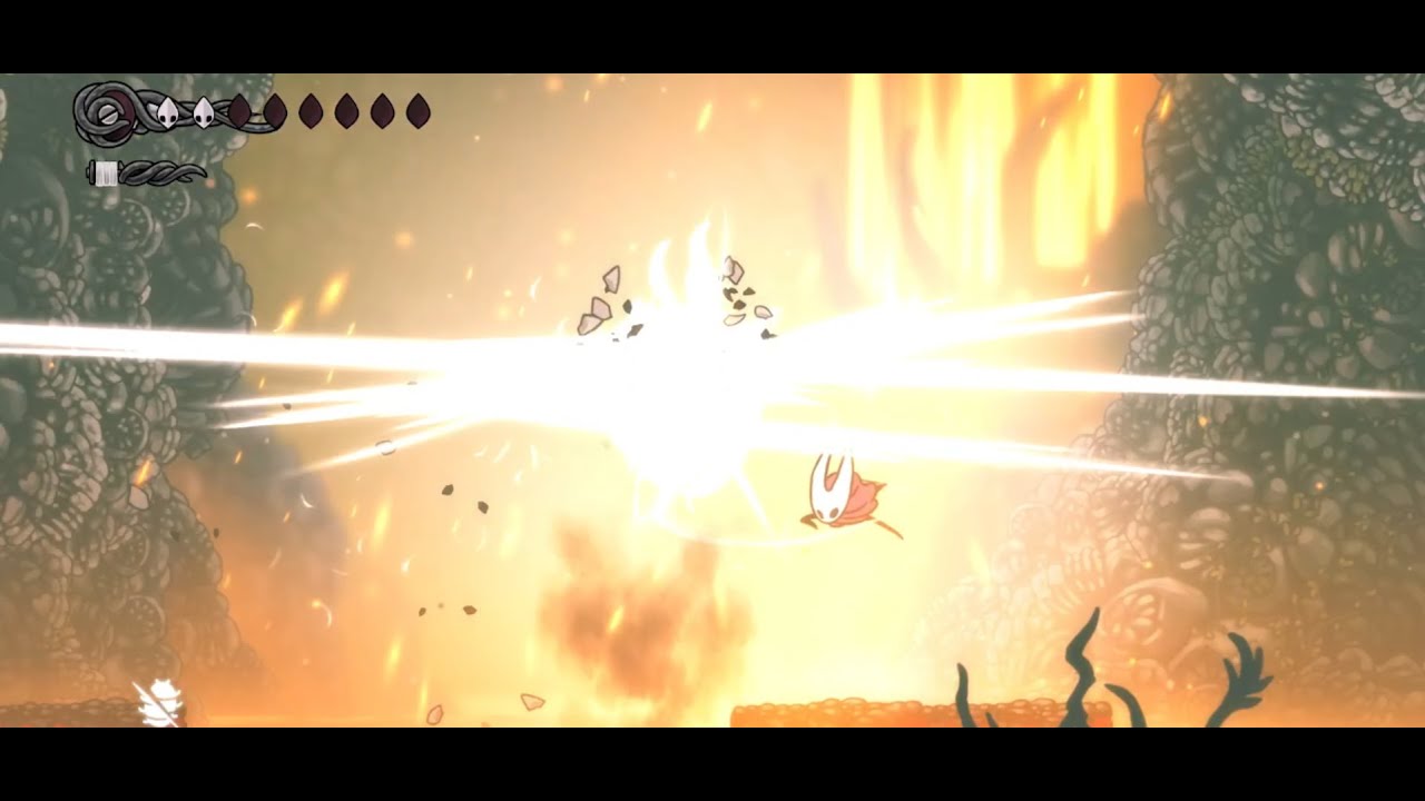 Savage Beastfly Boss Fight Far Fields Silksong with Twisted Bud