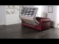 Chesterfield sofa bed from sofas by saxon