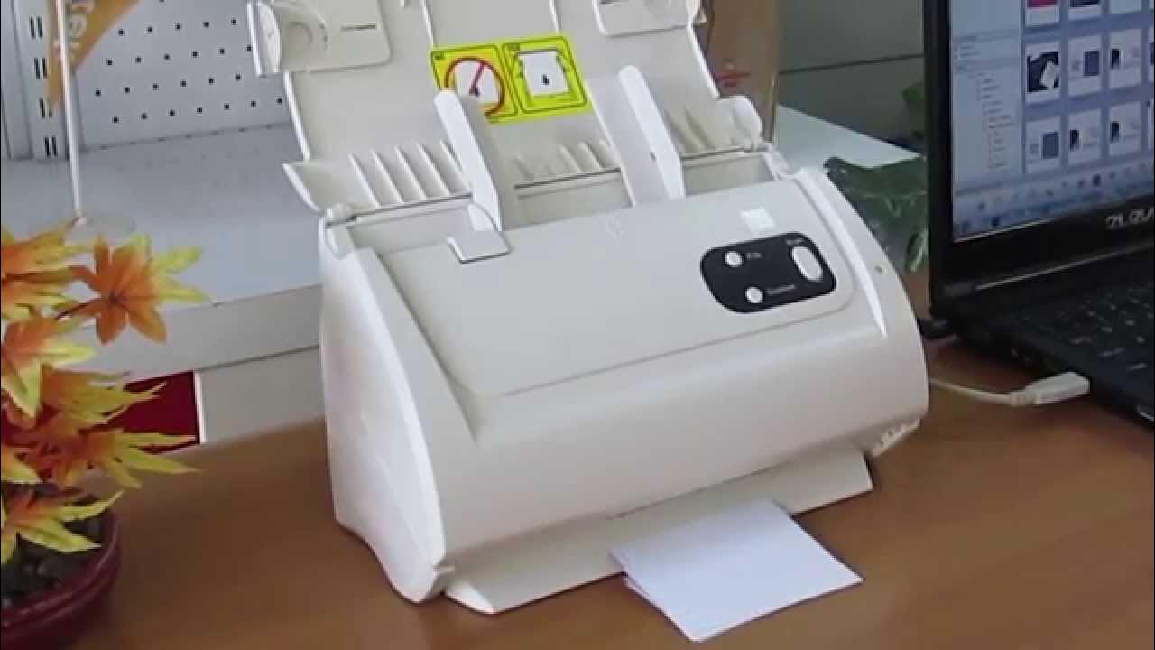 Scanner ADF Plustek SmartOffice PS283 YouTube