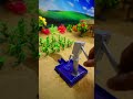 mini motor water pump hand pump project horse cow video Mini Farming Tractor # 4