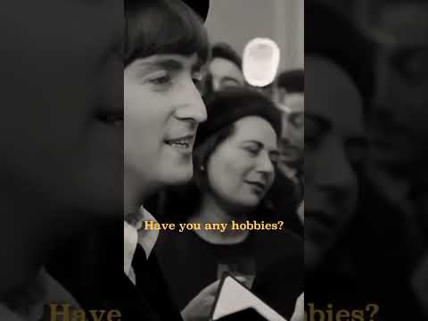 The Beatles being interviewed at 'A Hard Day's Night' #moviescenes