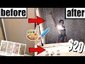 DIY GLITTER WALL MAKEOVER!