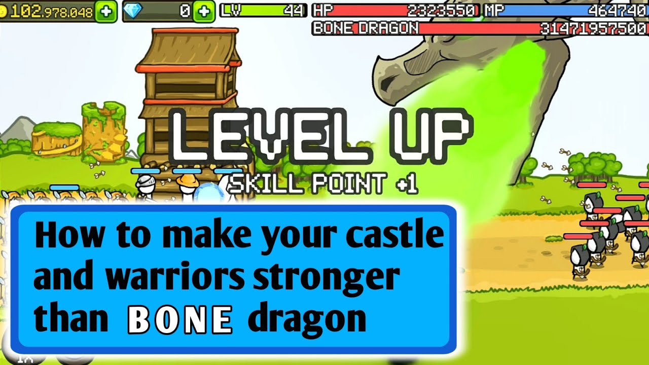 Download Grow Castle MOD unlimited coins/diamonds/skill points