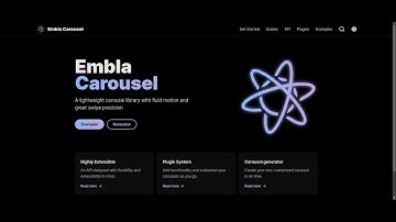 Embla Carousel - React Caurosel