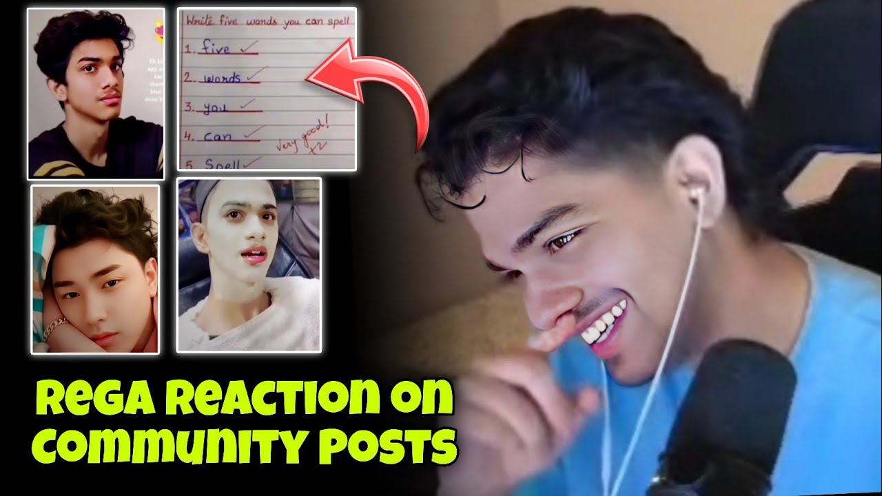 Rega Reaction on Community Posts (part 4) PatilG Playing Bowmasters p2 ...
