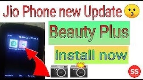 How to download android appso tiktok beauty plus in Jio phone  kannada