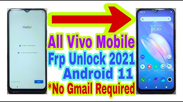 All Vivo Android 11 Frp Bypass Without Pc 2021||No Gmail/Bypass Google Account 100% Working