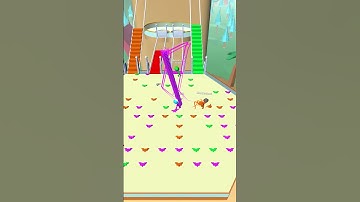 Bridge Race All Levels Gameplay Android,ios Levels 695 #Shorts