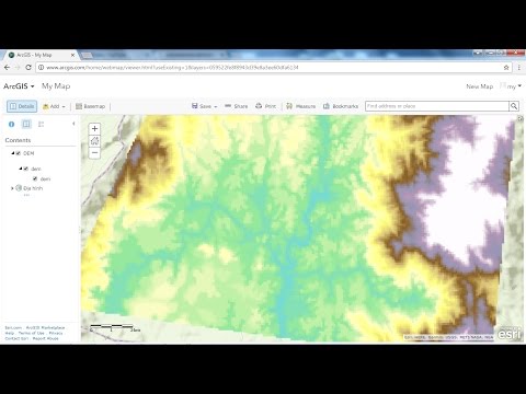 add raster to ArcGIS Online