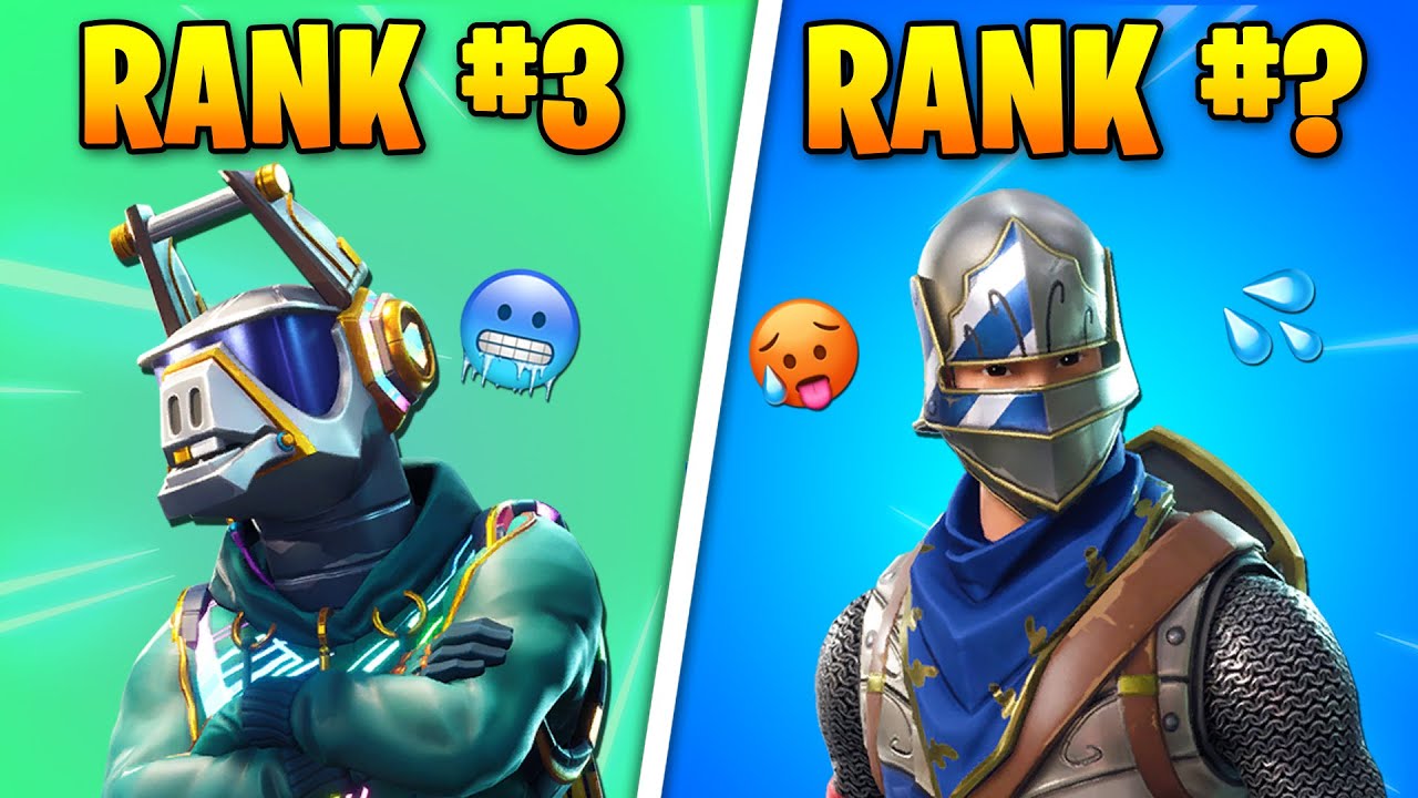 Ranking EVERY Tier 1 Skin In Fortnite From WORST TO BEST! YouTube
