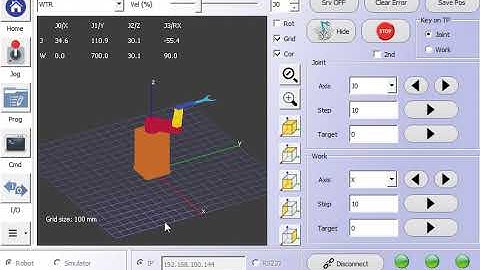 Wafer Transfer Robot - OpenGl Core Profile