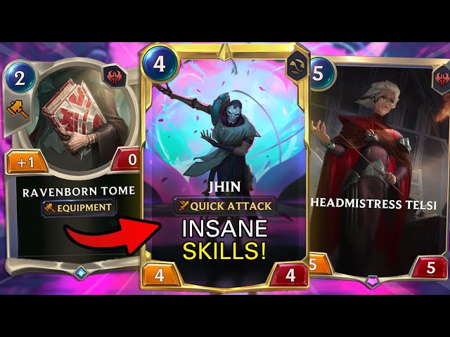 This Deck is INCREDIBLE! The Best Jhin Deck?! - Legends of Runeterra class=