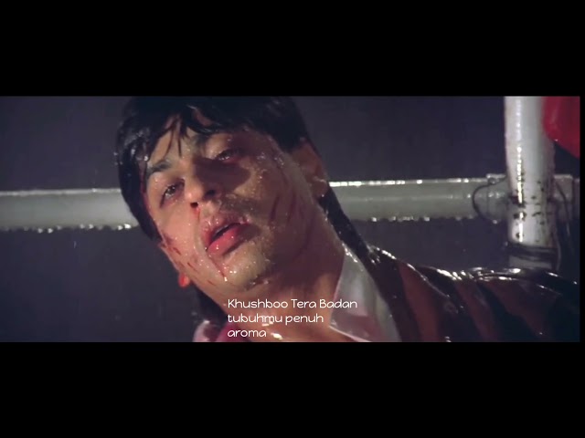 Darr 1993 scene last shahrukh Khan,Juhi chawla,sunnil #songJaduterinazar class=