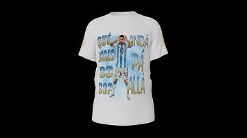 Messi “Que Miras Bobo” Tshirt