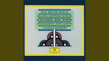 Webern: String Quartet, Op. 28: 1. Mässig