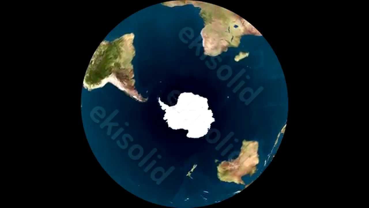 Ocean currents fulldome animation by Ekisolid