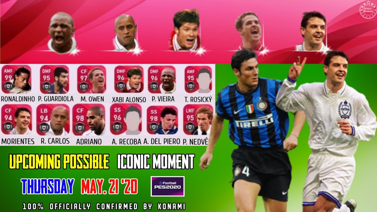 Upcoming Possible Iconic Moment May. 21 '20 Official  