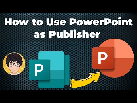 How to Use PowerPoint as Publisher 🔥🔥🔥