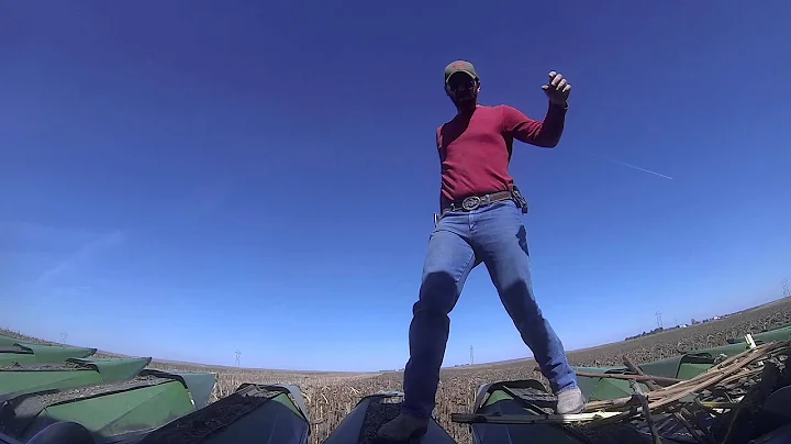 Nebraska Farmer GoPro Selfies