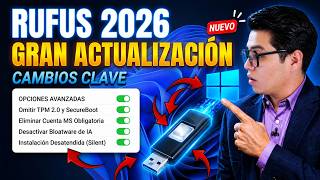 Cómo Usar Rufus 4.14 2026 para Crear un USB Booteable | Guía Paso a Paso ¡BIEN EXPLICADO!