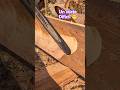 Un corte difícil de aprender😬#chainsaw #asmrvideo #woodwork
