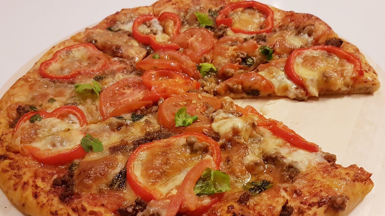 10 kishilik qiymali pitsa arzon va oson PizzaPitsa