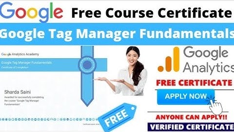 Google Free Certificate Course | Google Tag Manager Fundamentals Assessment Answers Full Marks