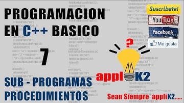 Como Crear Procedimientos Void en C++ | Tutorial de C++ #07
